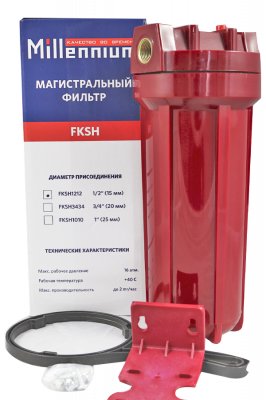 Колба фильтр для горячей воды 1/2" Millennium FKSH1212