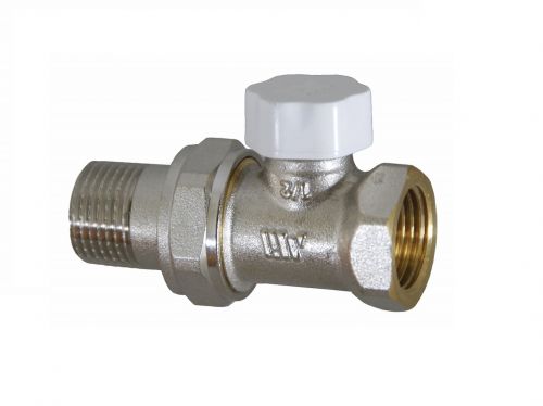 Кран для радиатора 3/4" прямой нижний Millennium