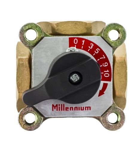 Кран трехходовой 1" г. смесительный Millennium