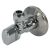 Кран угловой с цангой 1/2" х 3/8" "Millennium"