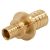 Муфта O 25x3.5 - O16x2.2 аксиальная Millennium (материал латунь CW617N) Муфта O 25x3.5 - O16x2.2 аксиальная Millennium (материал латунь CW617N)